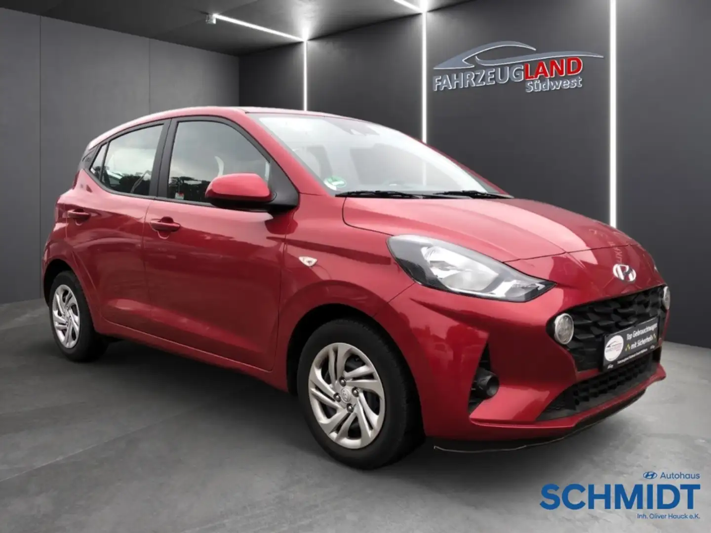 Hyundai i10 Select 1.0 Klima Sitzheizung PDC DAB+ Gurtstraffer Rouge - 2