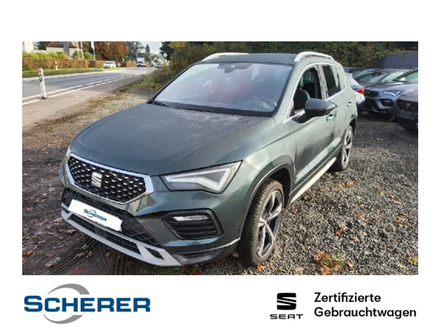 SEAT Ateca Xperience 2.0 TDI DSG 4Drive AHK VC 360° F Grün - 1