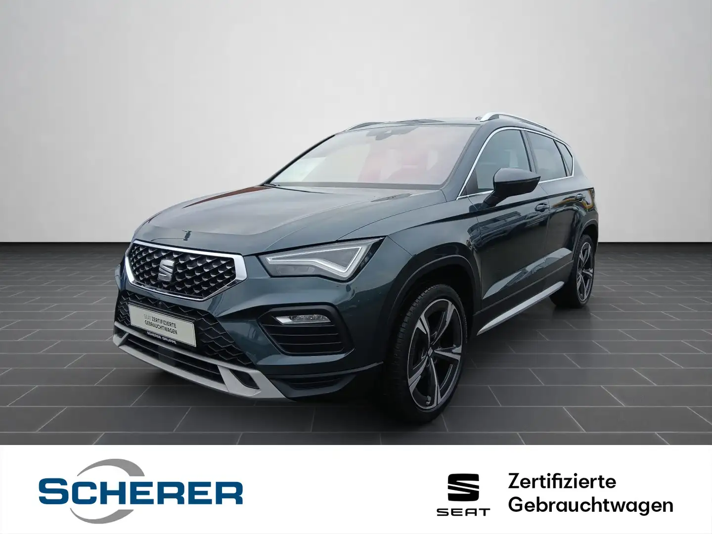 SEAT Ateca Xperience 2.0 TDI DSG 4Drive AHK VC 360° F Grün - 1