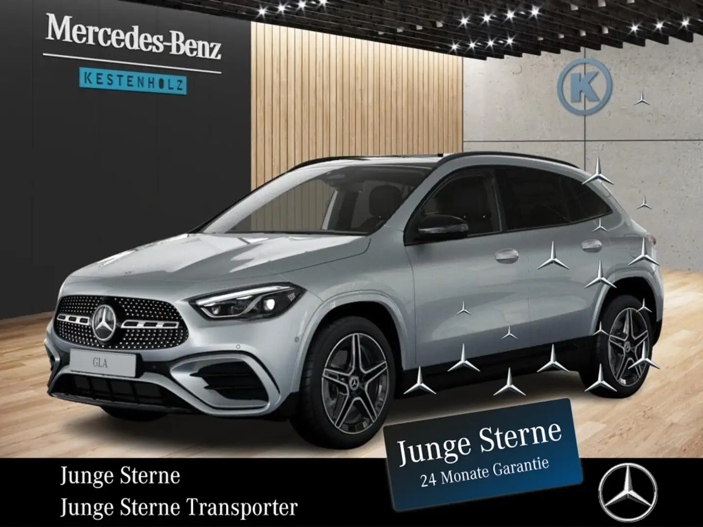 Mercedes-Benz GLA 250 e *AMG*NIGHT*MBUX*PANO*KAM*NAV*KEYLESS* Silber - 1