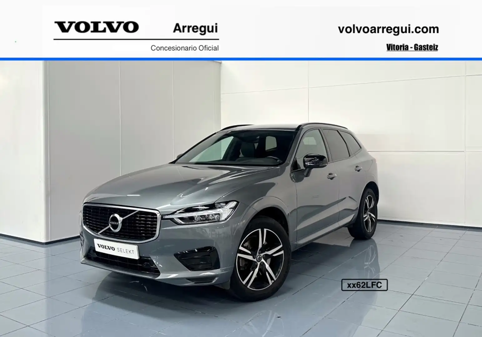 Volvo XC60 T4 R-Design Aut. 190 Gris - 1