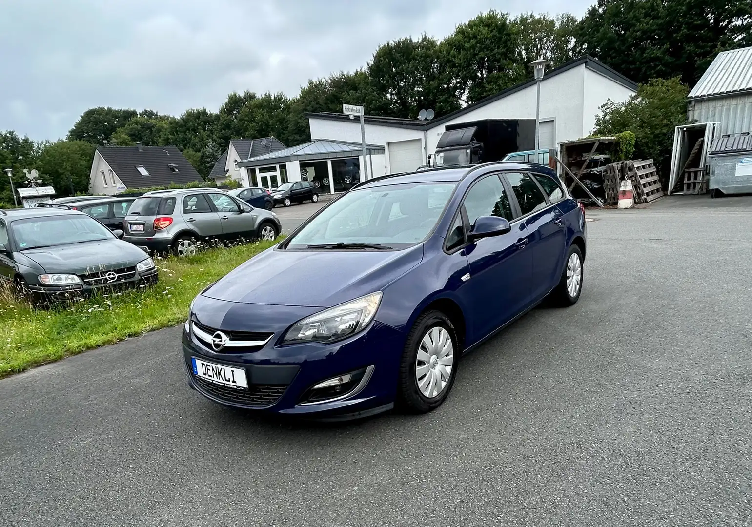 Opel Astra 1.7 CDTI DPF NAVI 2. HAND TÜV-03 -2027 PDC Bleu - 1