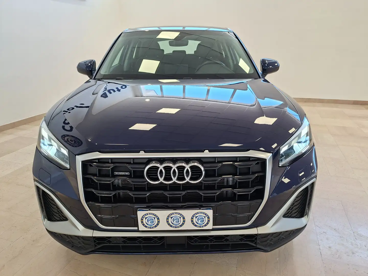 Audi Q2 35 2.0 tdi S line edition 4 s-tronic Id. Black Blu/Azzurro - 2