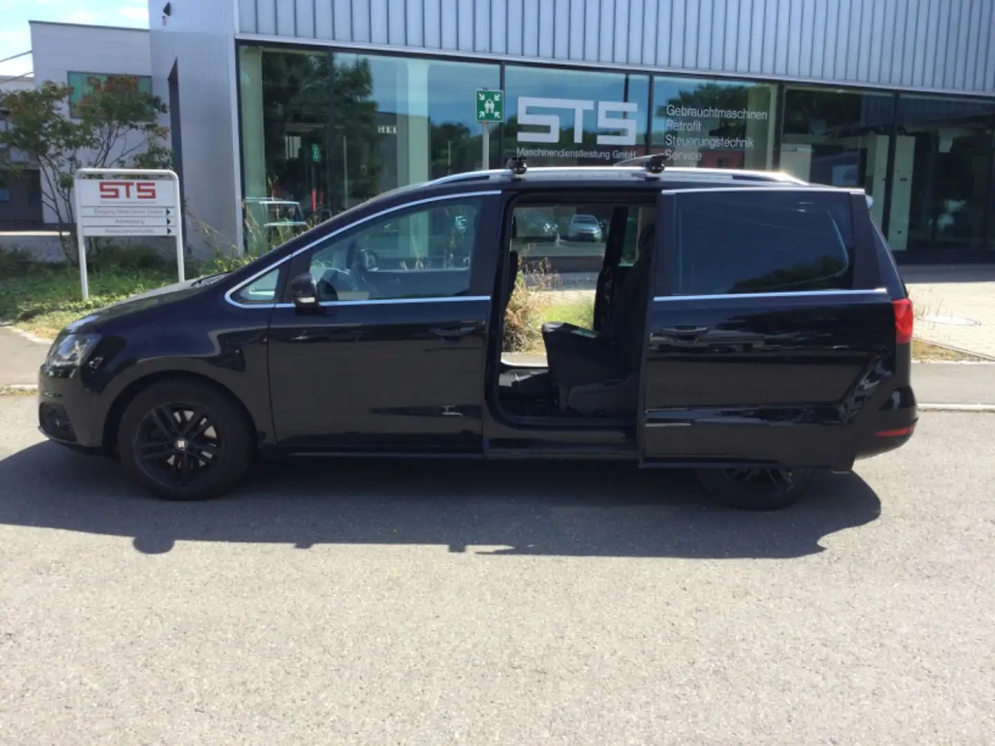 SEAT Alhambra Style 2.0 AUTOMATIK Zwart - 2