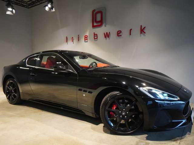 Imagine Maserati GranTurismo Sport V8 4.7*letztes Facelift*BRD Fzg*Schwart/Rot