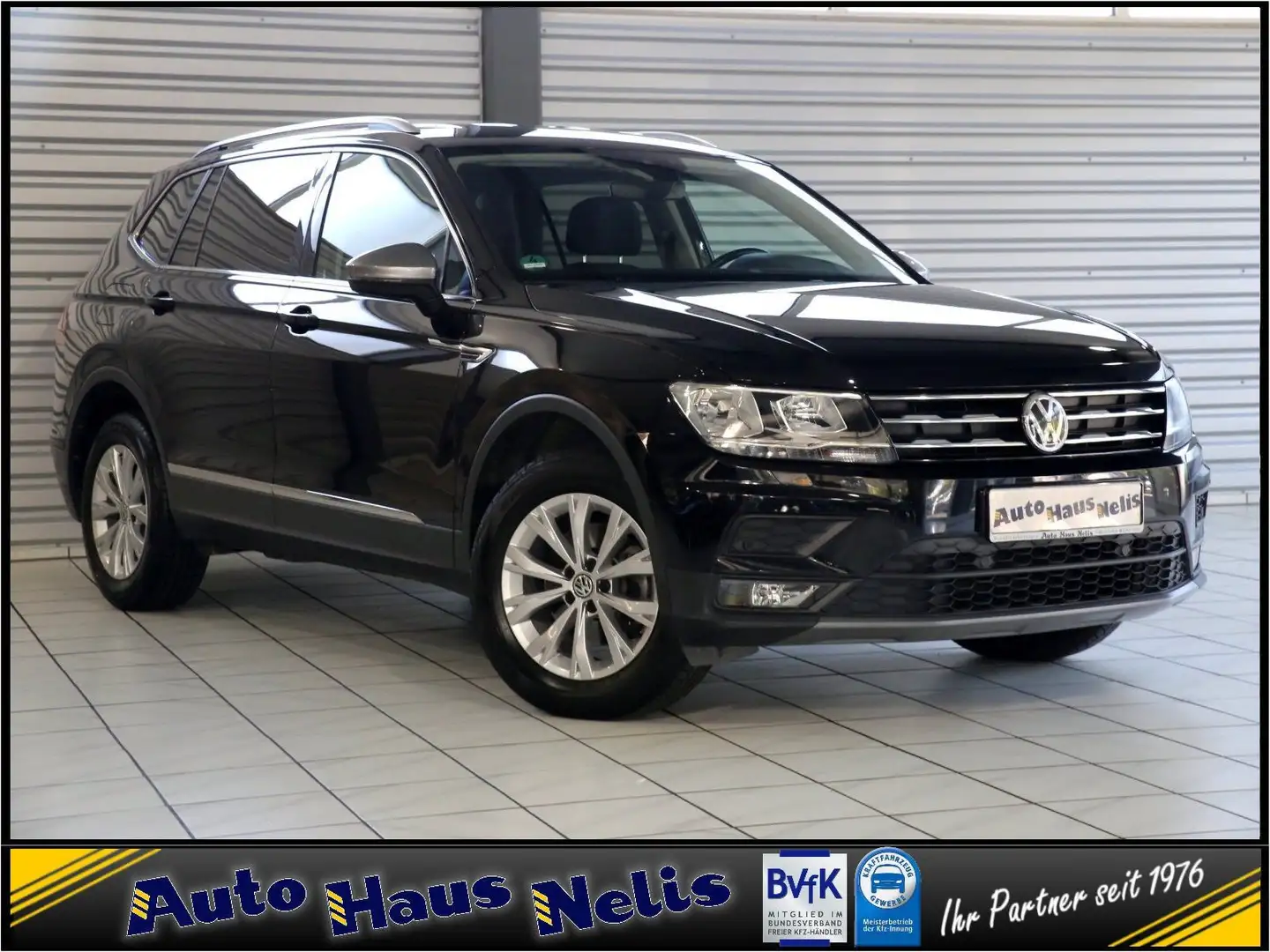 Volkswagen Tiguan Allspace 1.4 TSI Comfortline 3Z-Klima Sit Fekete - 1