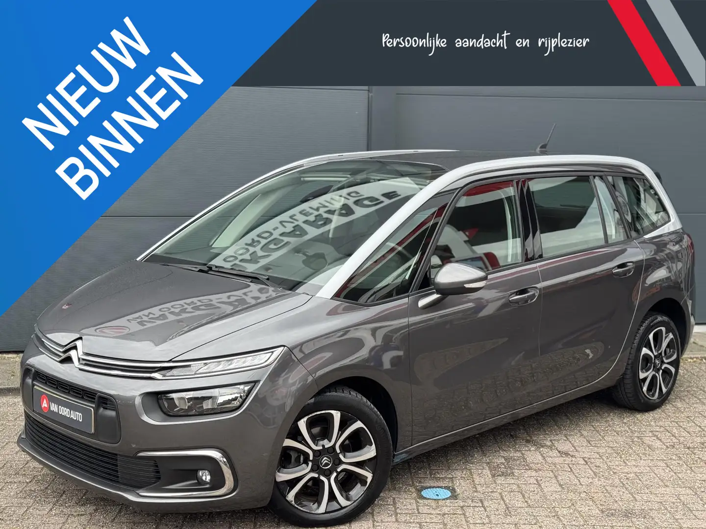 Citroen Grand C4 SpaceTourer 1.2 / Geen import / 1e Eigenaar / 100 % Onderhoud Grijs - 1