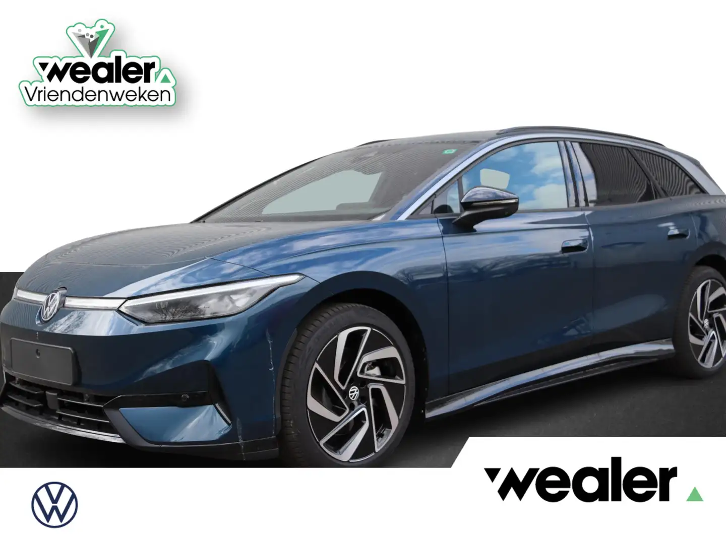 Volkswagen ID.7 Pro S Business 86 kWh accu. 210 kW / 286 pk Varian Modrá - 1