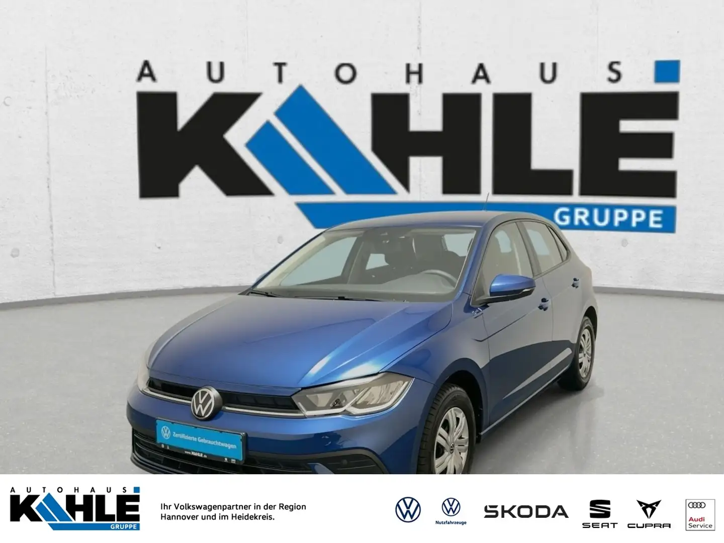 Volkswagen Polo VI 1.0 TSI Fresh Klima Fenster el. Blau - 1