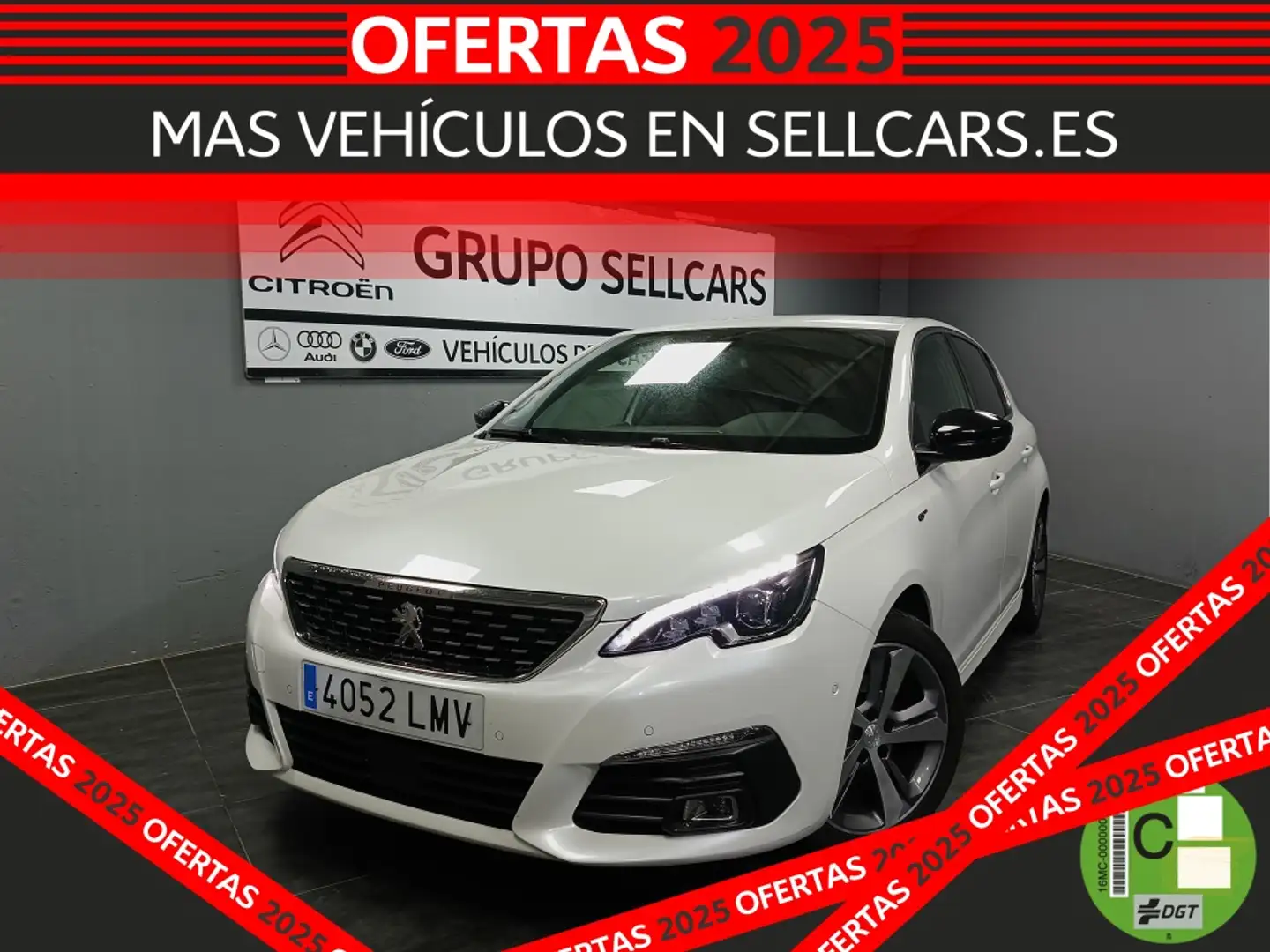 Peugeot 308 1.2 PureTech S&S GT EAT8 130 Blanco - 1