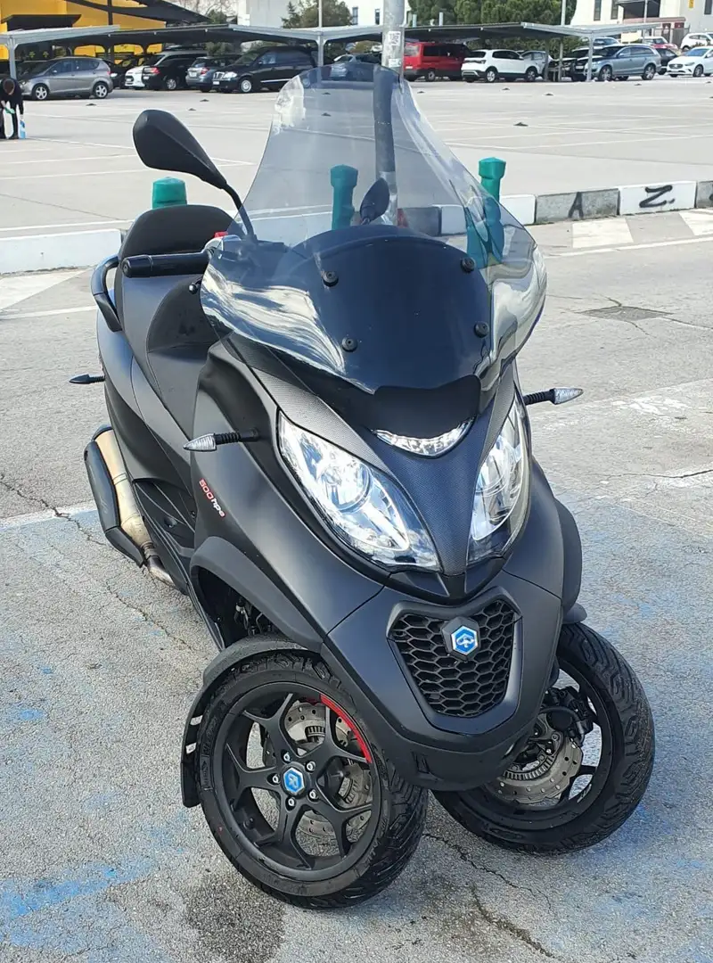 Piaggio MP3 500 MP3 500 LT ABS ASR Sport Zwart - 2