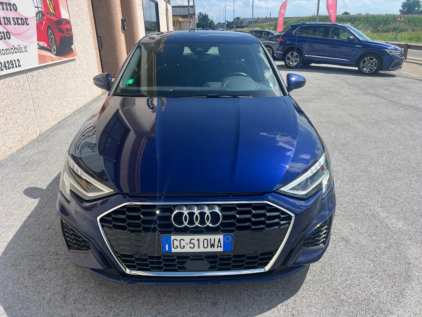 Audi A3 SPB 30 TDI S tronic S line edition IVA ESPOSTA Blu/Azzurro - 2
