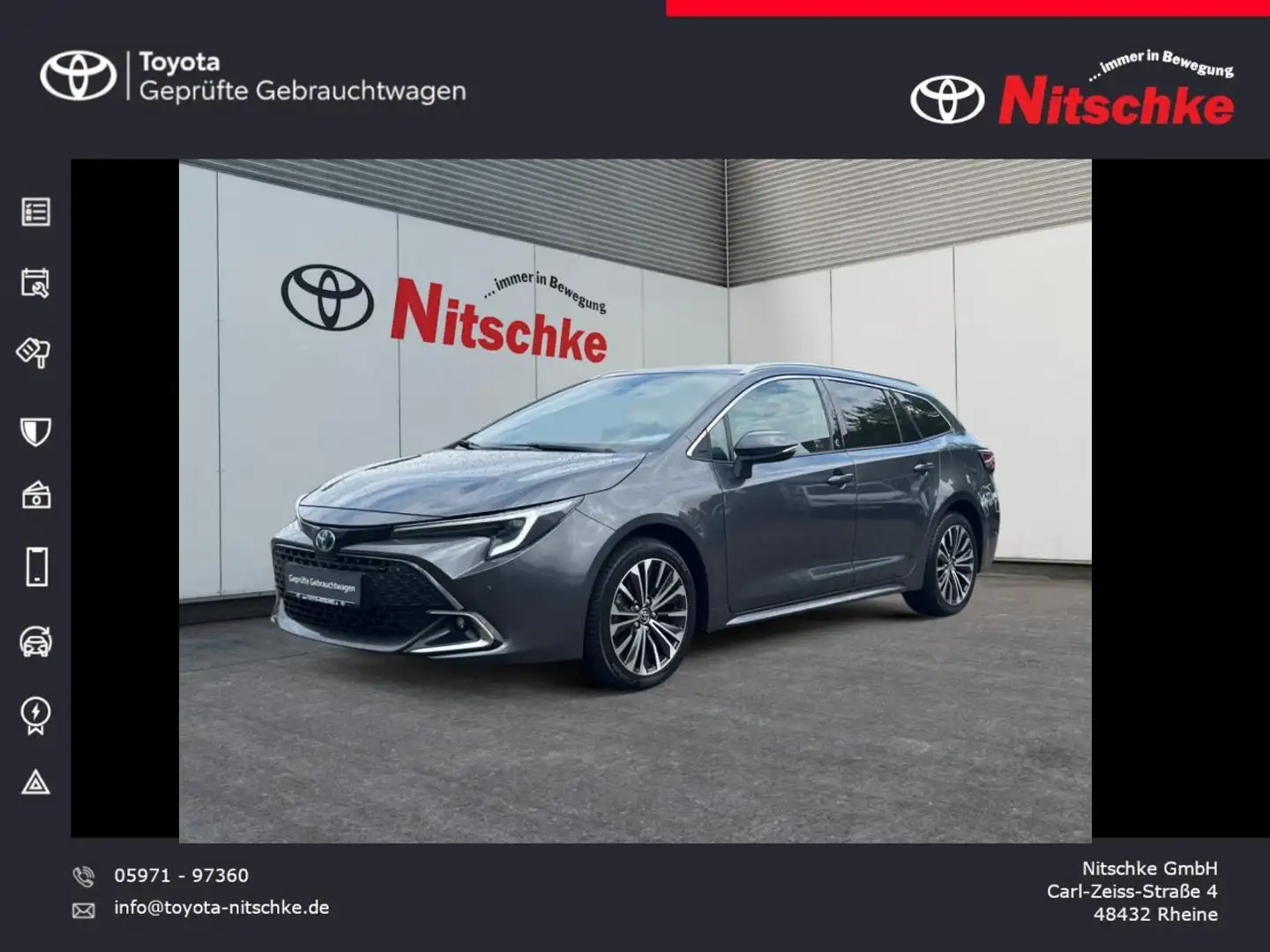 Toyota Corolla 1.8L Hybrid Team D Grey - 1