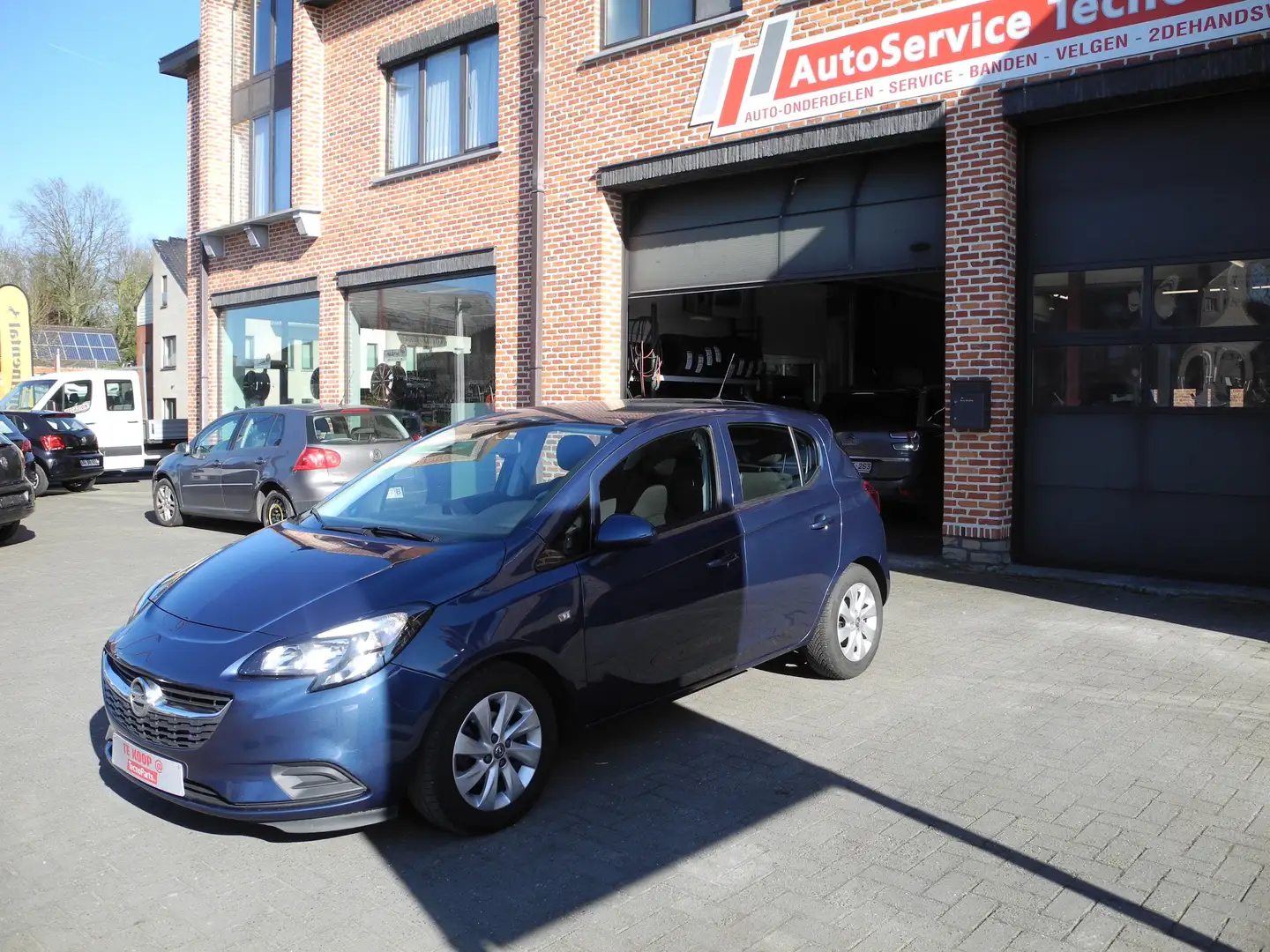 Opel Corsa 1.2i*airco*car kit*elektrische ramen*garantie*usb Blauw - 2