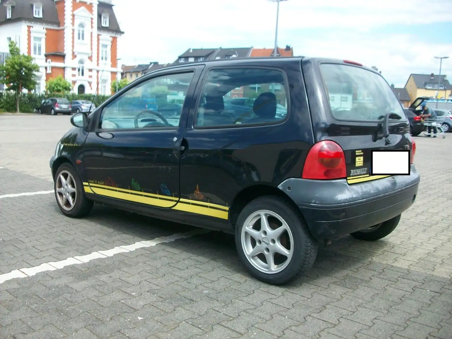 Renault Twingo 1.2 Sondermodell  Panoramadach TÜV neu Schwarz - 2