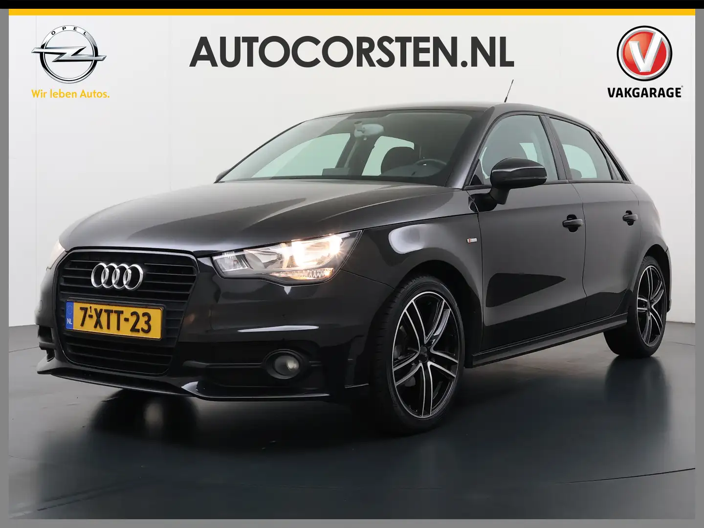 Audi A1 Sportback 1.2TFSI 5drs S-Line Navi Airco Cruise Co Noir - 1