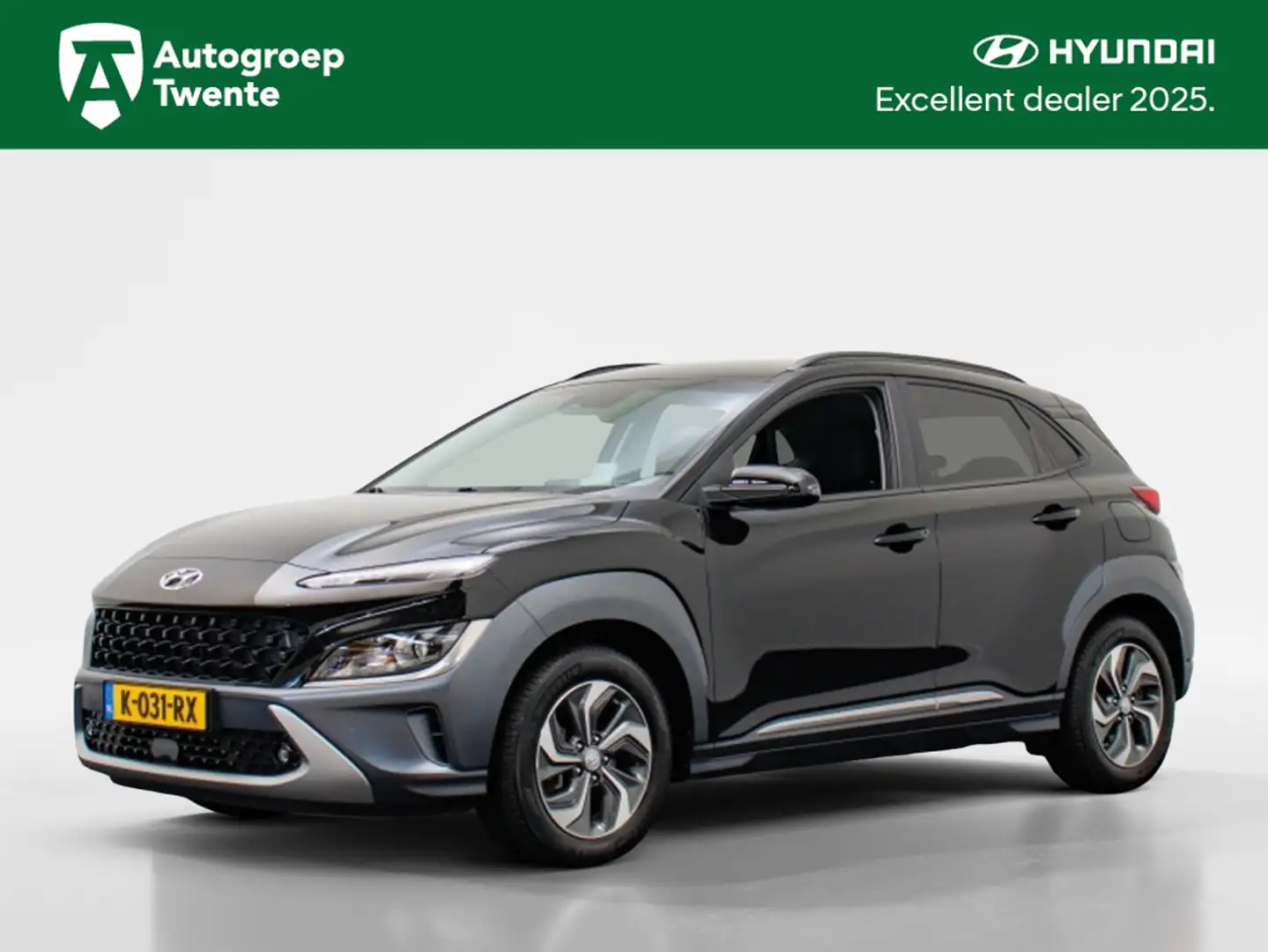 Hyundai KONA 1.6 GDI HEV Fashion | 1e Eigenaar | Trekhaak Zwart - 1