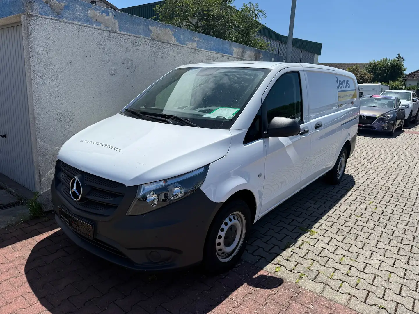 Mercedes-Benz Vito 116 CDI RWD lang Klima, 2x Schiebetür, Hecktür zwe Weiß - 1