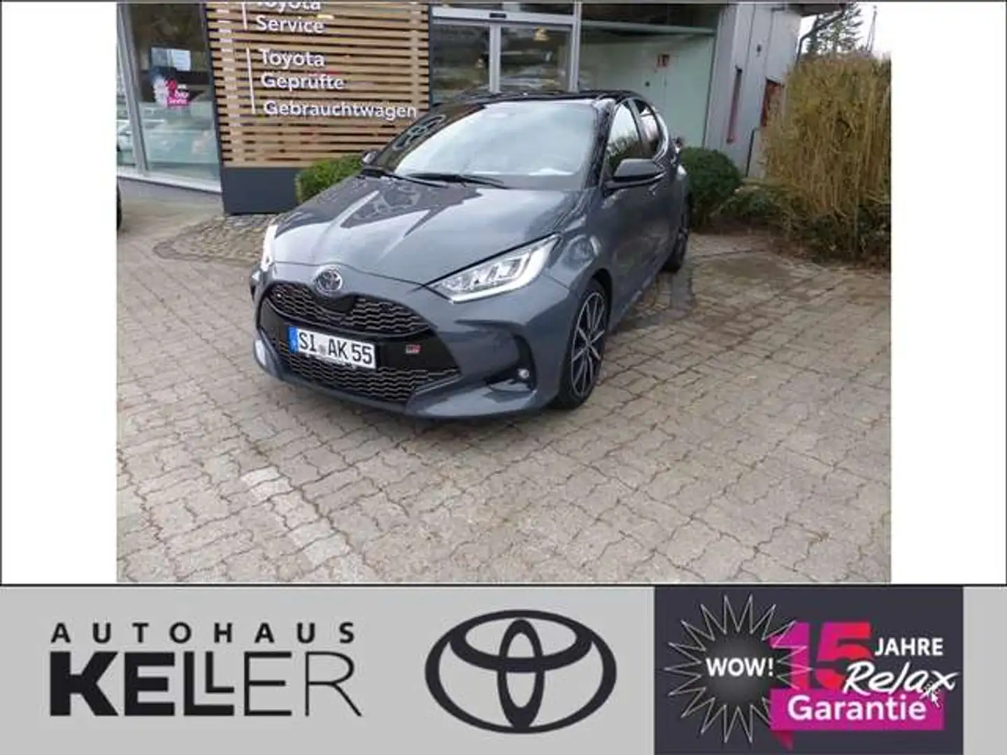 Toyota Yaris Hybrid 130 1.5 VVT-i GR SPORT Grau - 2