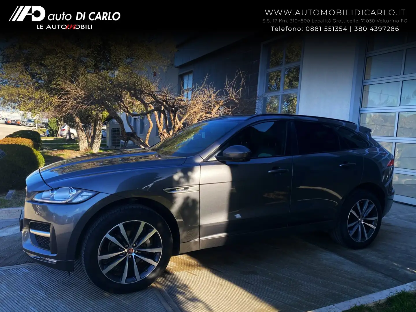 Jaguar F-Pace F-Pace 2.0 D 180 CV AWD aut. R-Sport Silber - 1