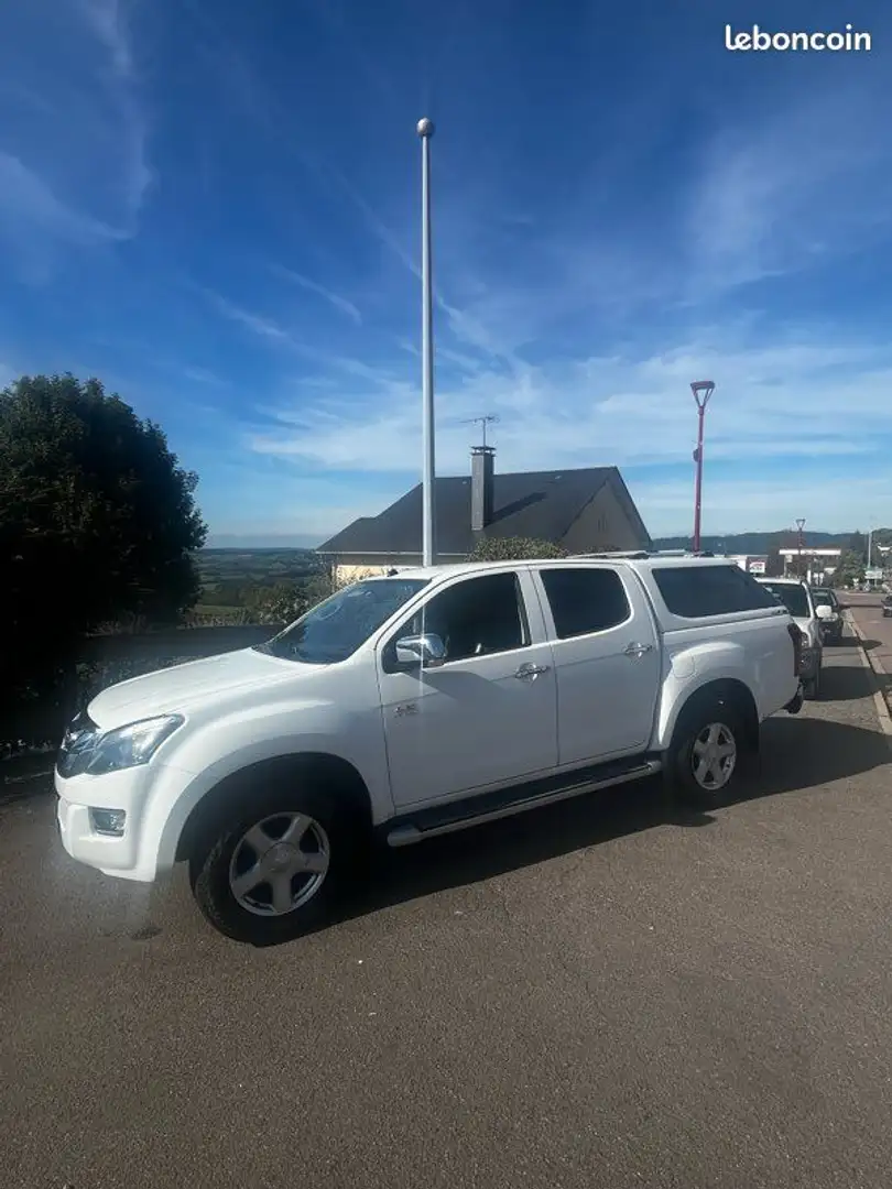 Isuzu D-Max D MAX 2.5 LXS 163 cv Boite auto -cuir Blanc - 2