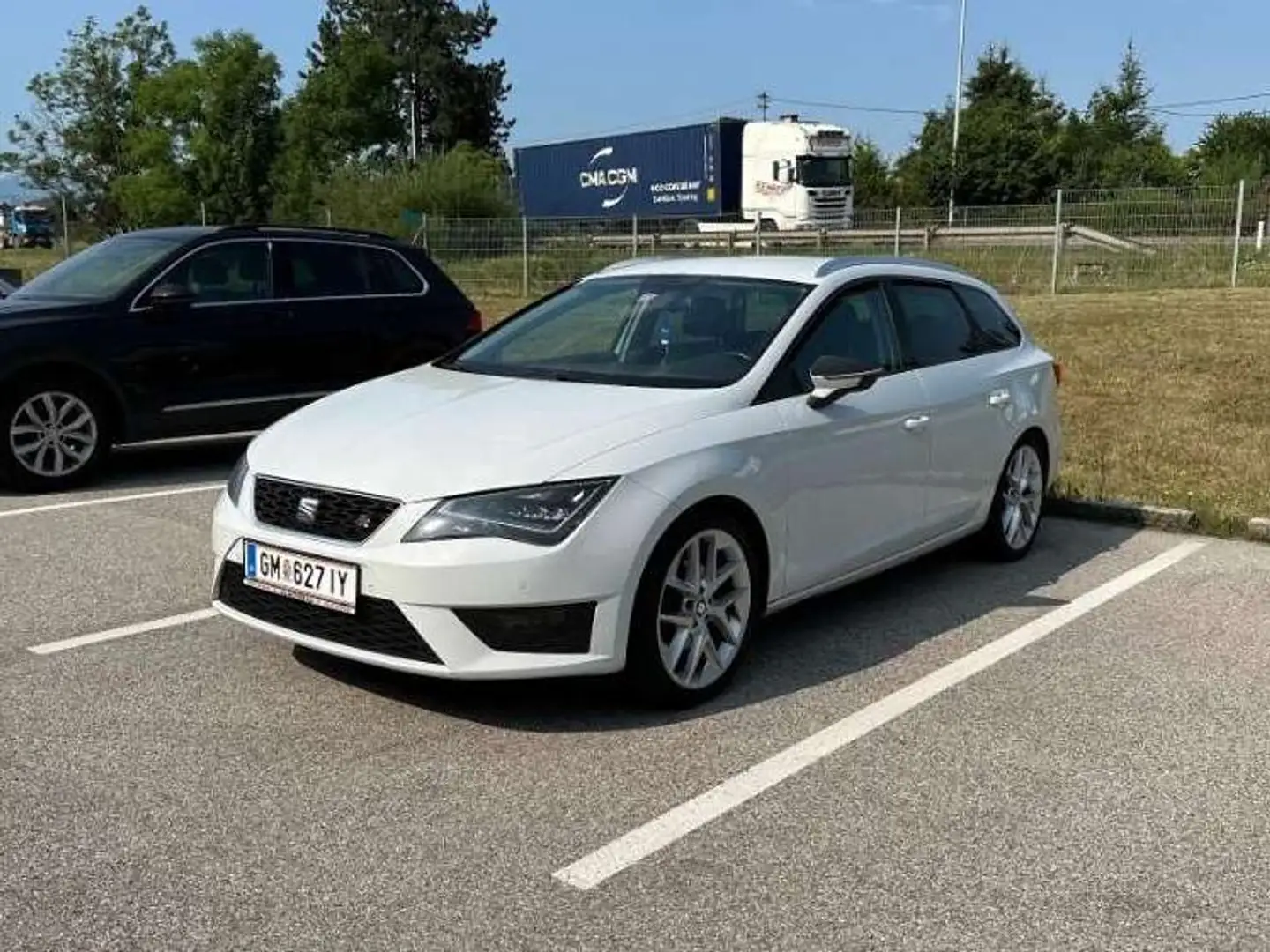 SEAT Leon Leon ST FR 2,0 TDI CR Start-Stopp DSG FR Weiß - 1