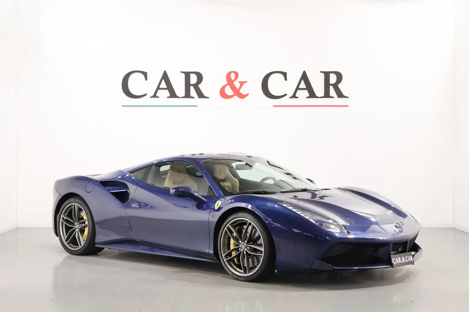 Ferrari 488 488 GTB Bleu - 1