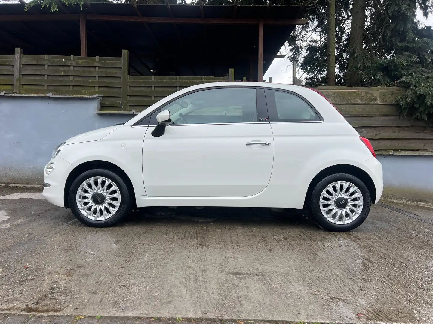 Fiat 500C Cabriolet 1.2i Lounge (33378km carnet) Blanco - 2