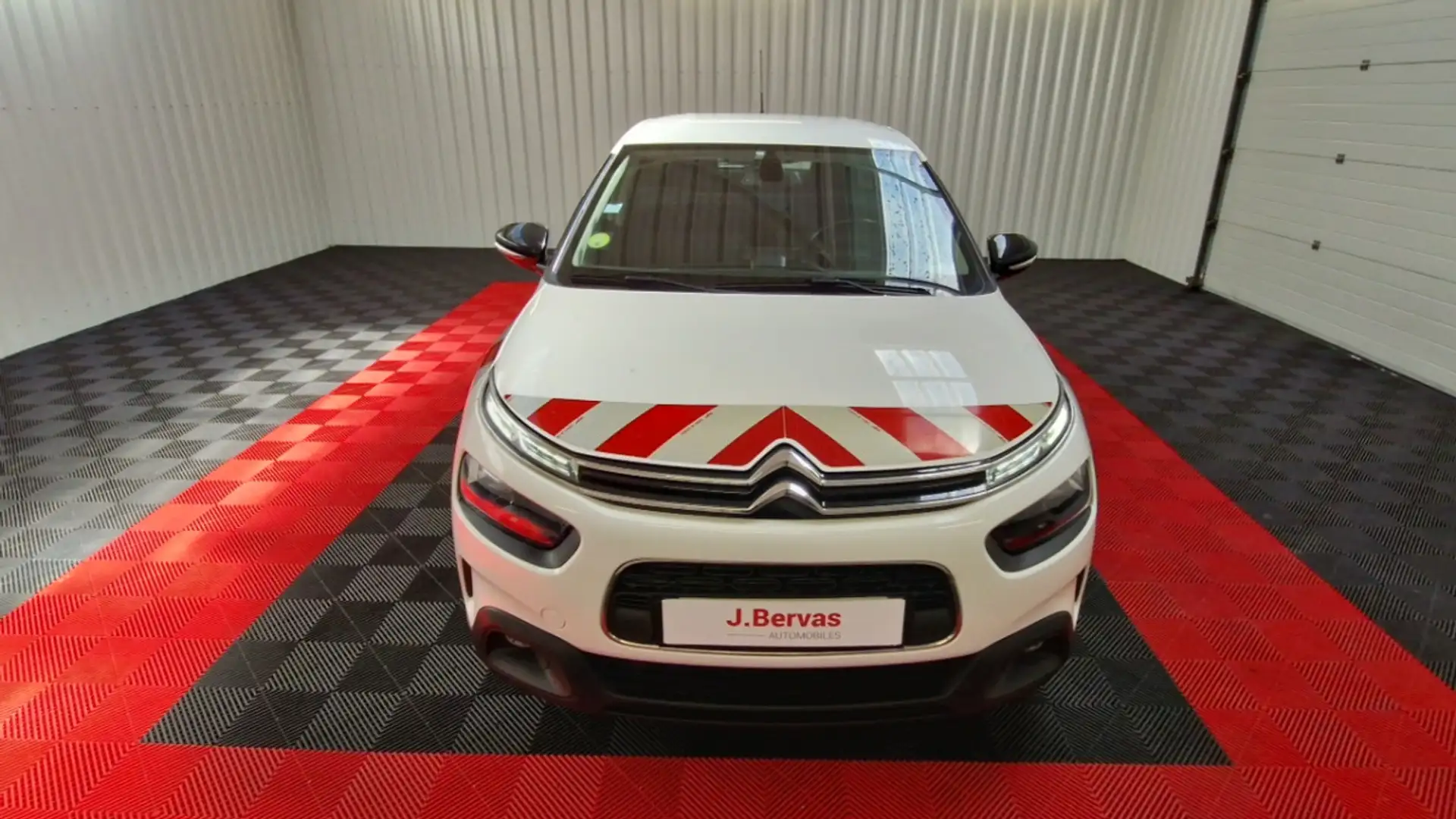 Citroen C4 Cactus société BlueHDi 100 S&amp;S BVM6 Feel Nav Blanc - 2