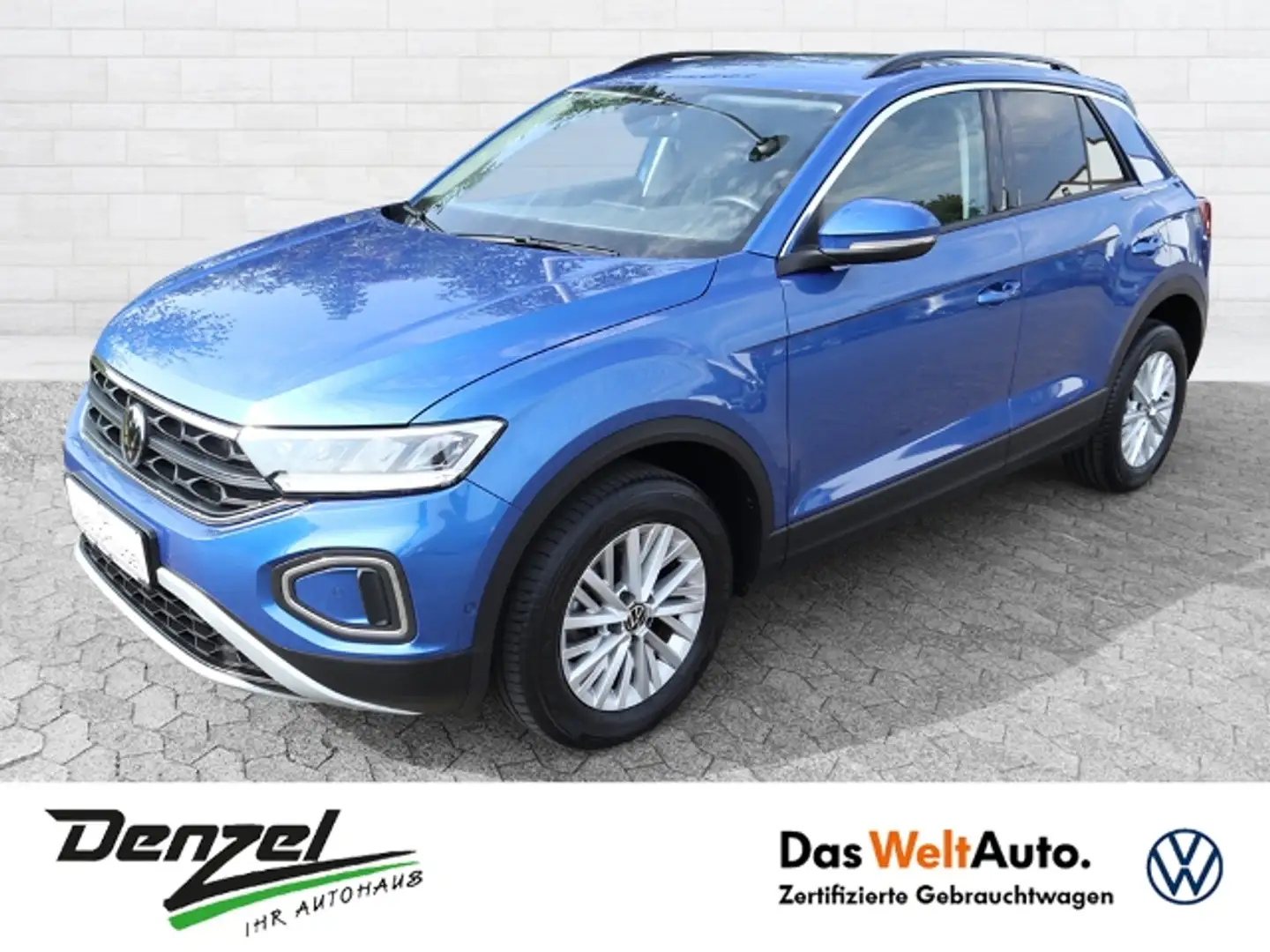 Volkswagen T-Roc Life 1.0 TSI ACC/APP/NAVI Bleu - 2