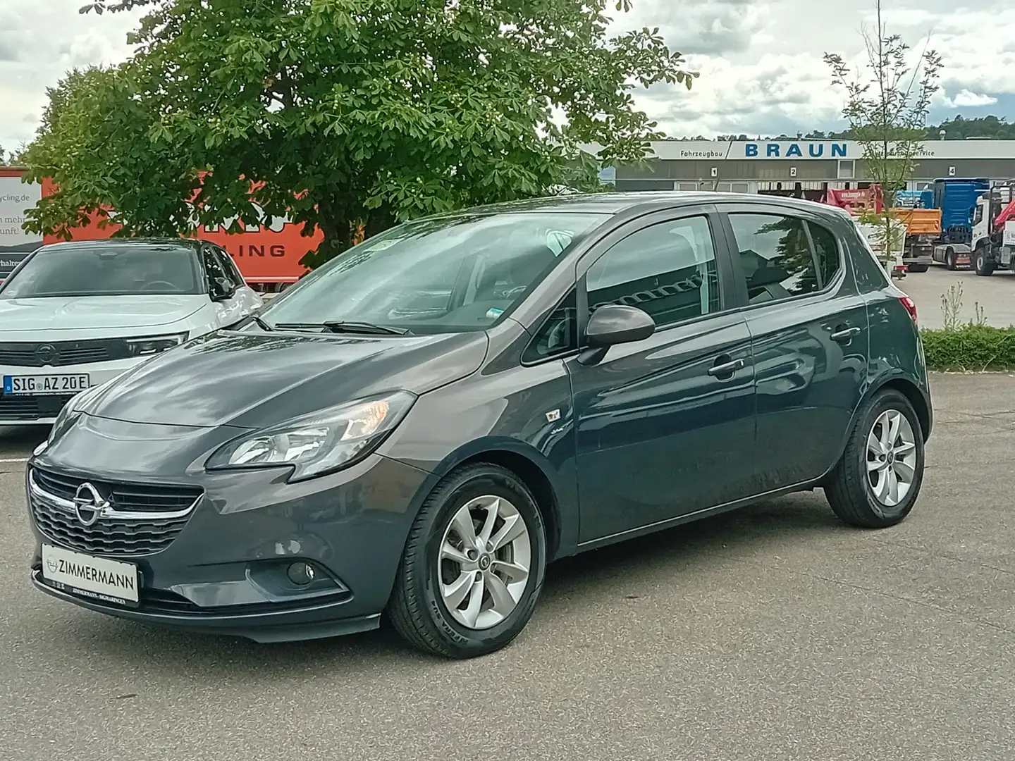 Opel Corsa E Edition SHZ PDC Klima Grau - 2