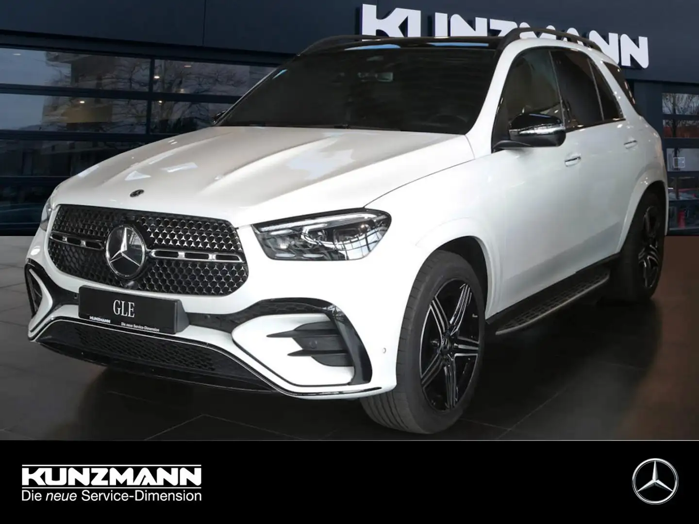 Mercedes-Benz GLE 350 de 4MATIC AMG Night Panorama AHK 360° Alb - 1