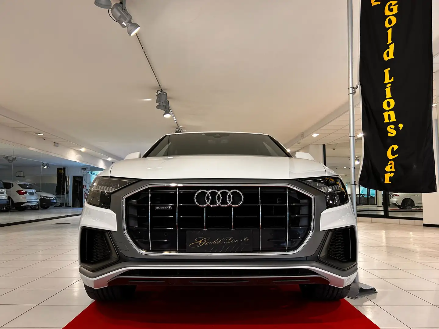 Audi Q8 50 3.0 tdi S-LINE INTERNI RS FULL PELLE Blanc - 2