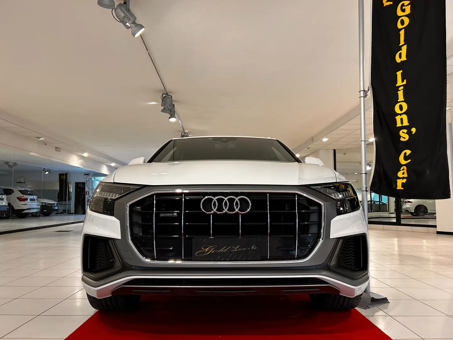 Audi Q8 50 3.0 tdi S-LINE INTERNI RS FULL PELLE Bianco - 2