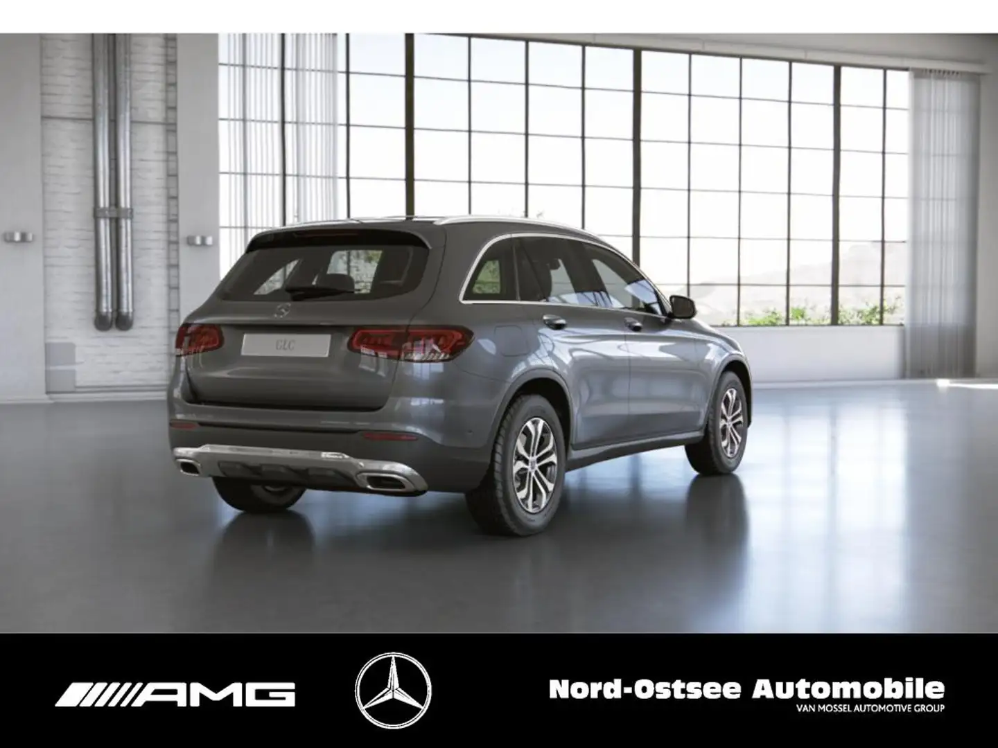 Mercedes-Benz GLC 220 d 4M KAMERA NAVI STDHZG LED TEMPO SHZ Grau - 2
