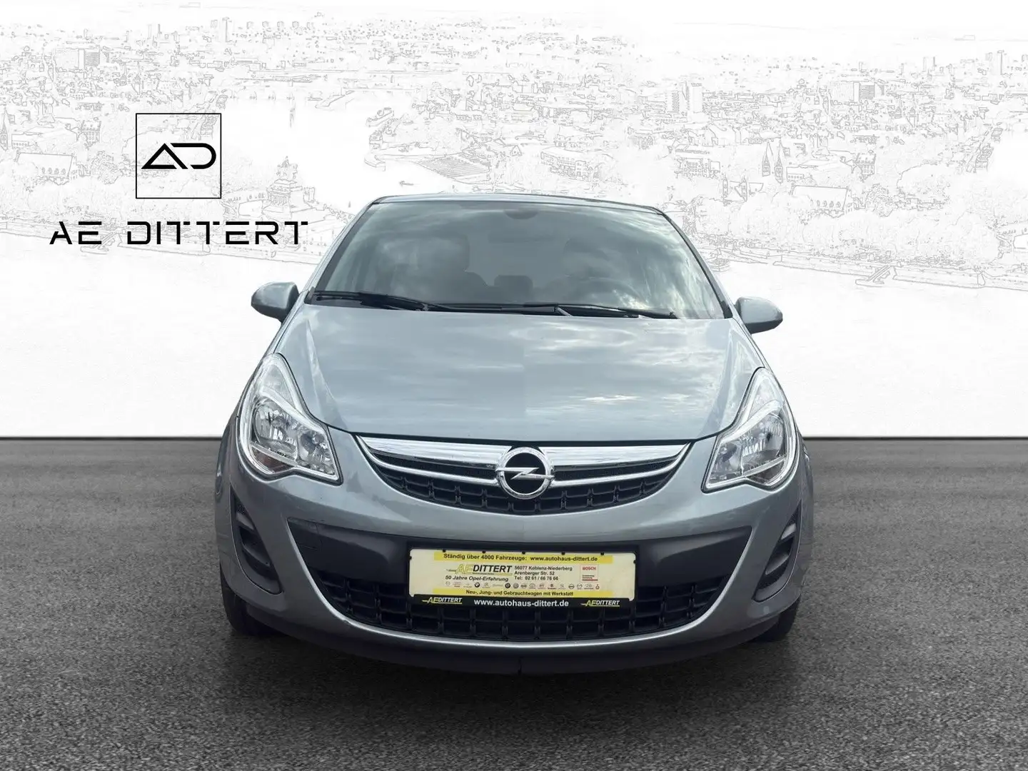 Opel Corsa D Edition+43000 km+Pdc hinten+ Plateado - 2