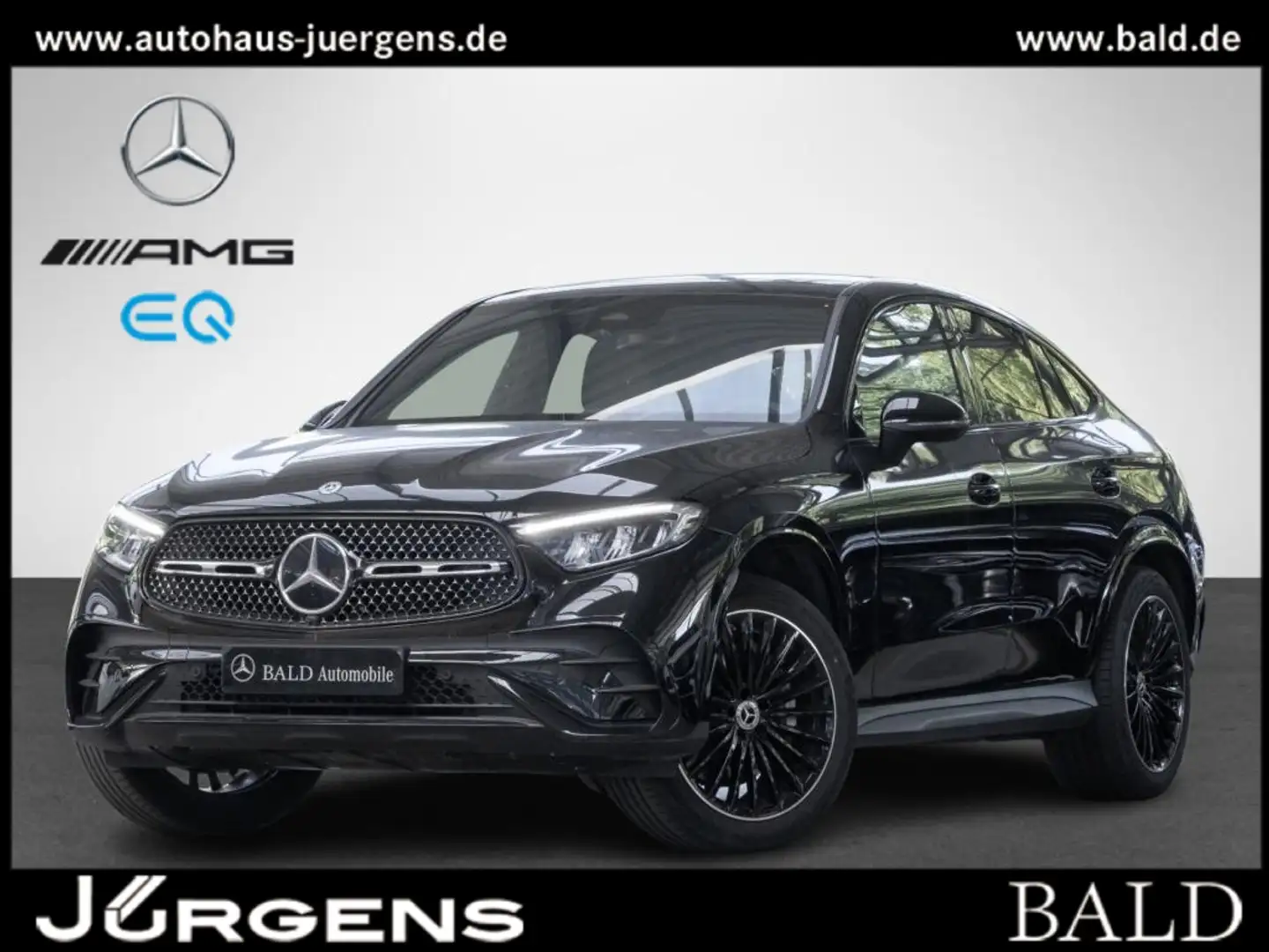 Mercedes-Benz GLC 300 4M Coupé AMG/Wide/LED/Pano/AHK/Cam/Night Negru - 2