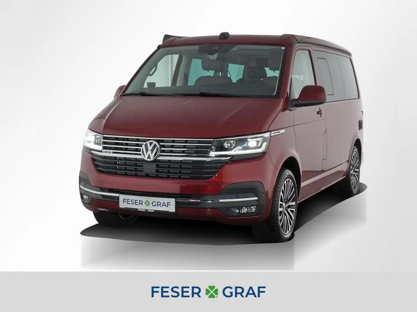 Volkswagen T6.1 California 6.1 Ocean 2,0 l TDI SCR 110 kW Rood - 1