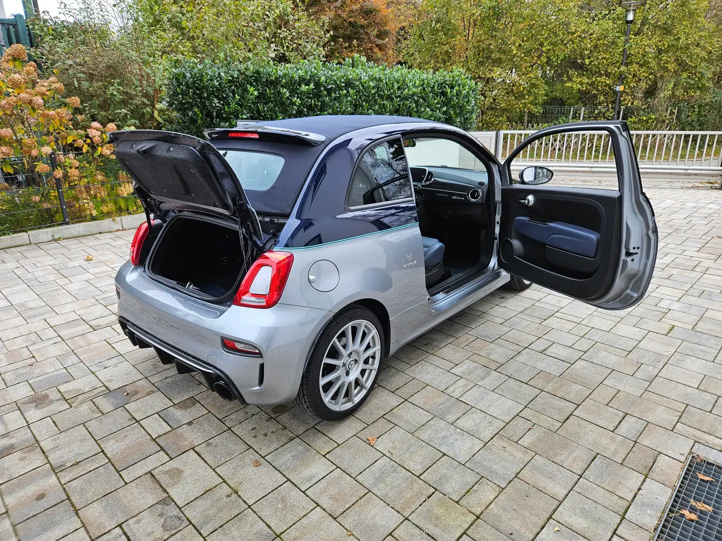 Abarth 695C Rivale Silver - 1