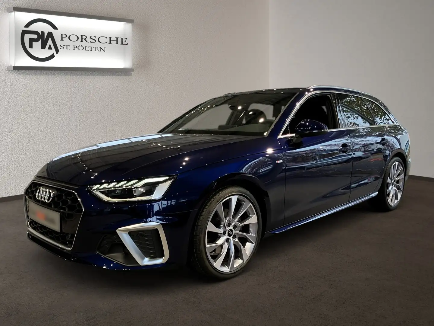 Audi A4 35 TFSI S line Blauw - 2