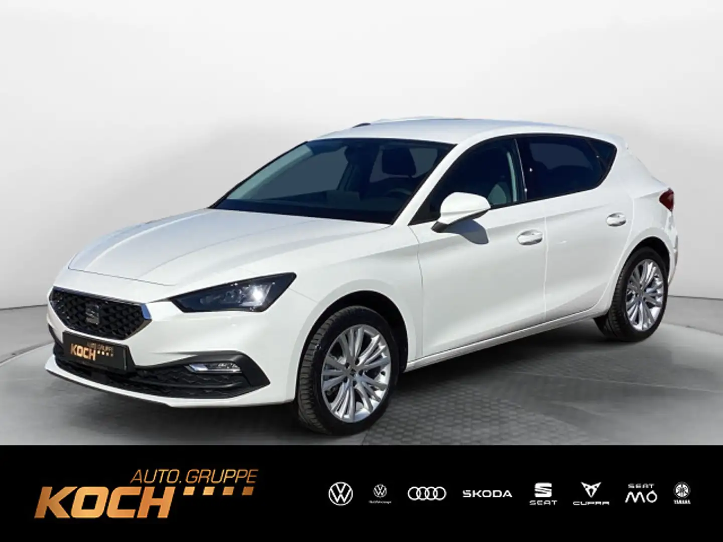 SEAT Leon Style Edition 2.0 TDI 110 kW (150 PS) 7-Gan Weiß - 1