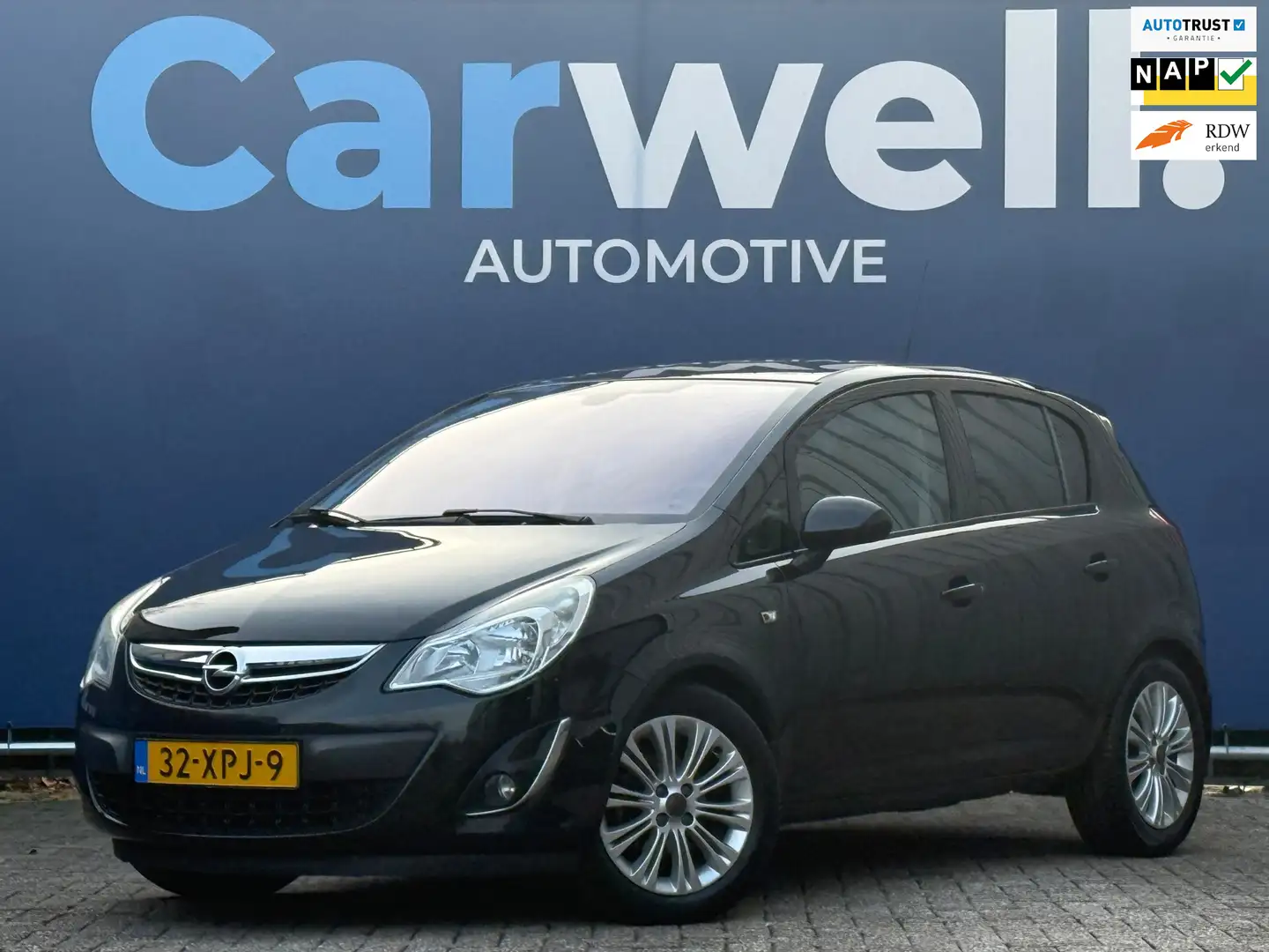 Opel Corsa 1.4-16V Cosmo 1e Eigenaar|Airco|Cruise|PDC|N.A.P!| Schwarz - 1
