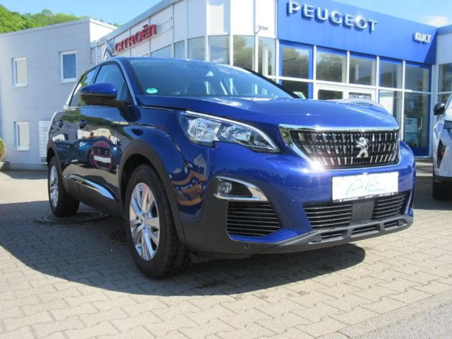 Peugeot 3008 Allure PT 130 EAT6*Kamera*Carplay*AndroidAu Blau - 1