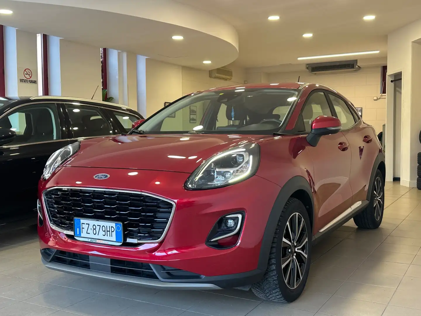 Ford Puma Puma 1.0 EcoBoost Hybrid 125 CV S&S Titanium X Rosso - 2