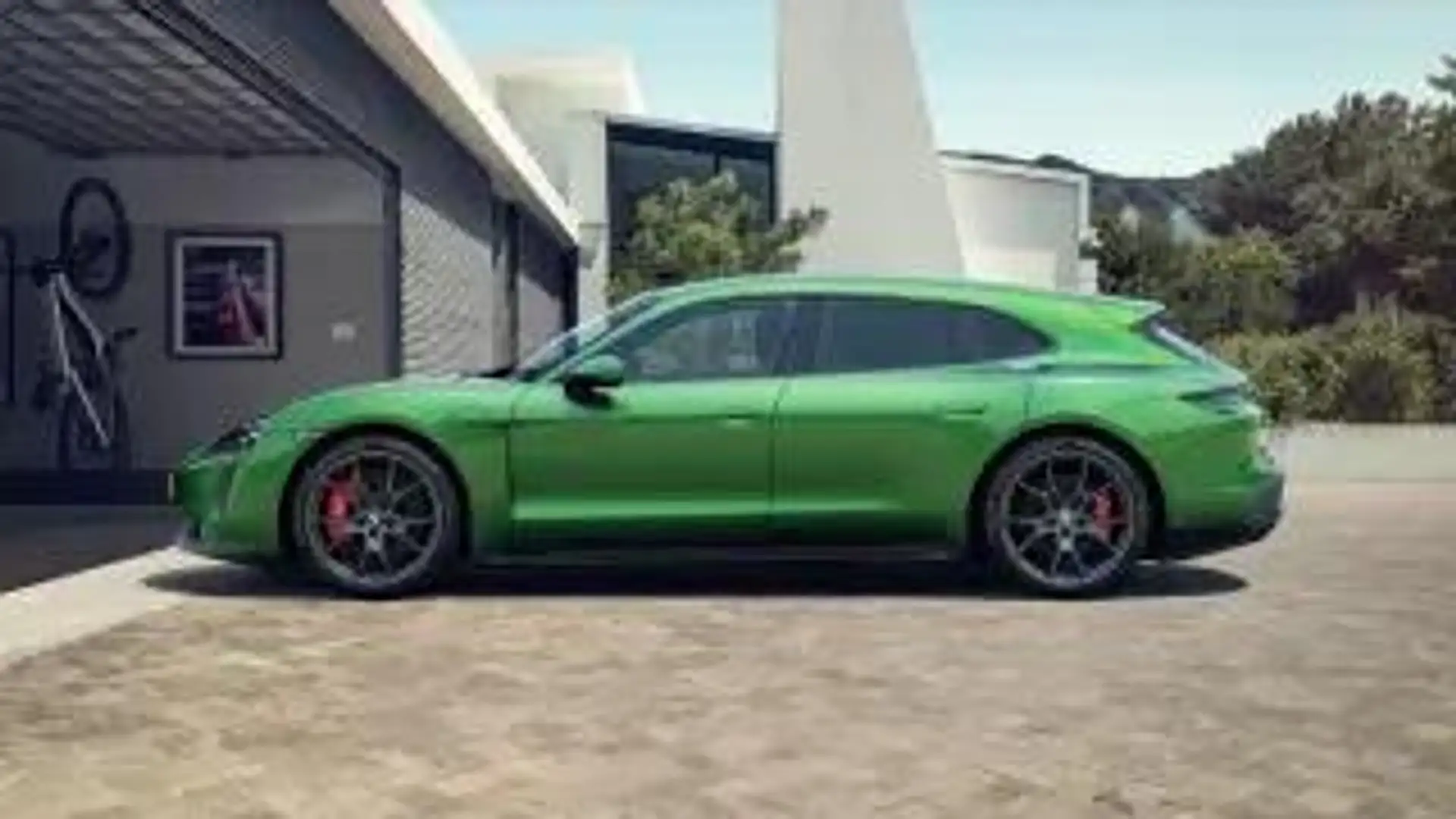 Porsche Taycan Sport Turismo GTS Groen - 2