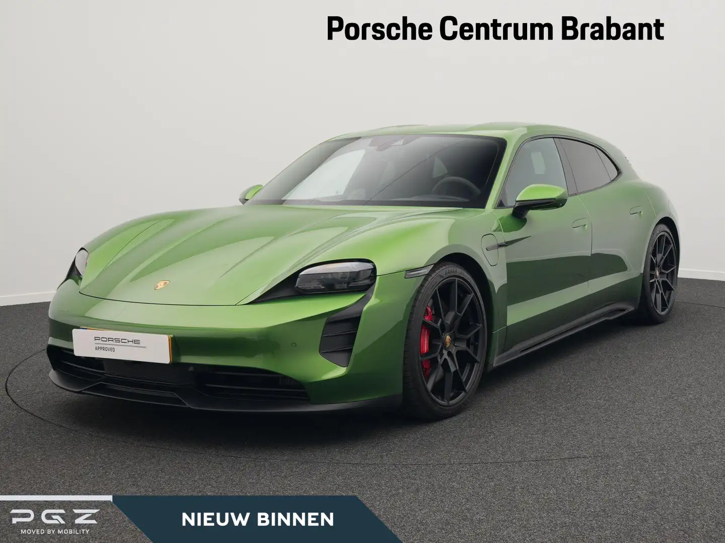 Porsche Taycan Sport Turismo GTS Groen - 1