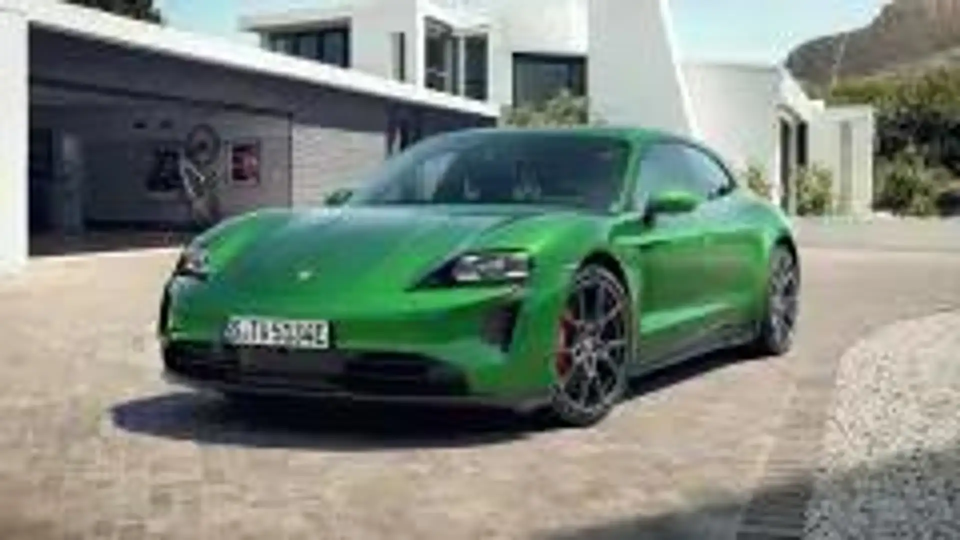 Porsche Taycan Sport Turismo GTS Groen - 1