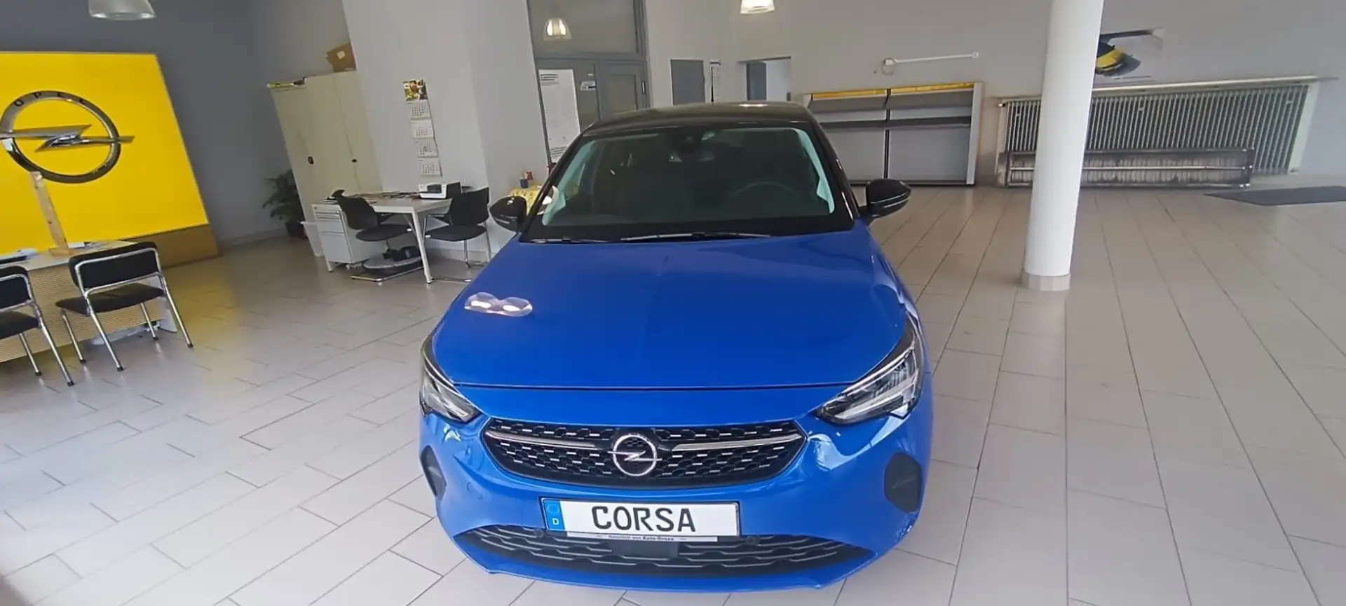 Opel Corsa F Elegance Automatik Bleu - 2
