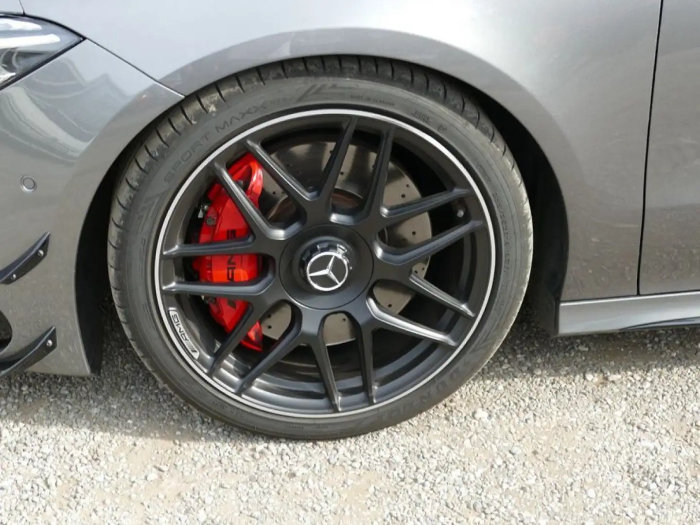Mercedes-Benz CLA 45 AMG COUPE 45 S 421 Ch AMG 8G-DCT AMG 4Matic%2B TOIT OU Gri - 2