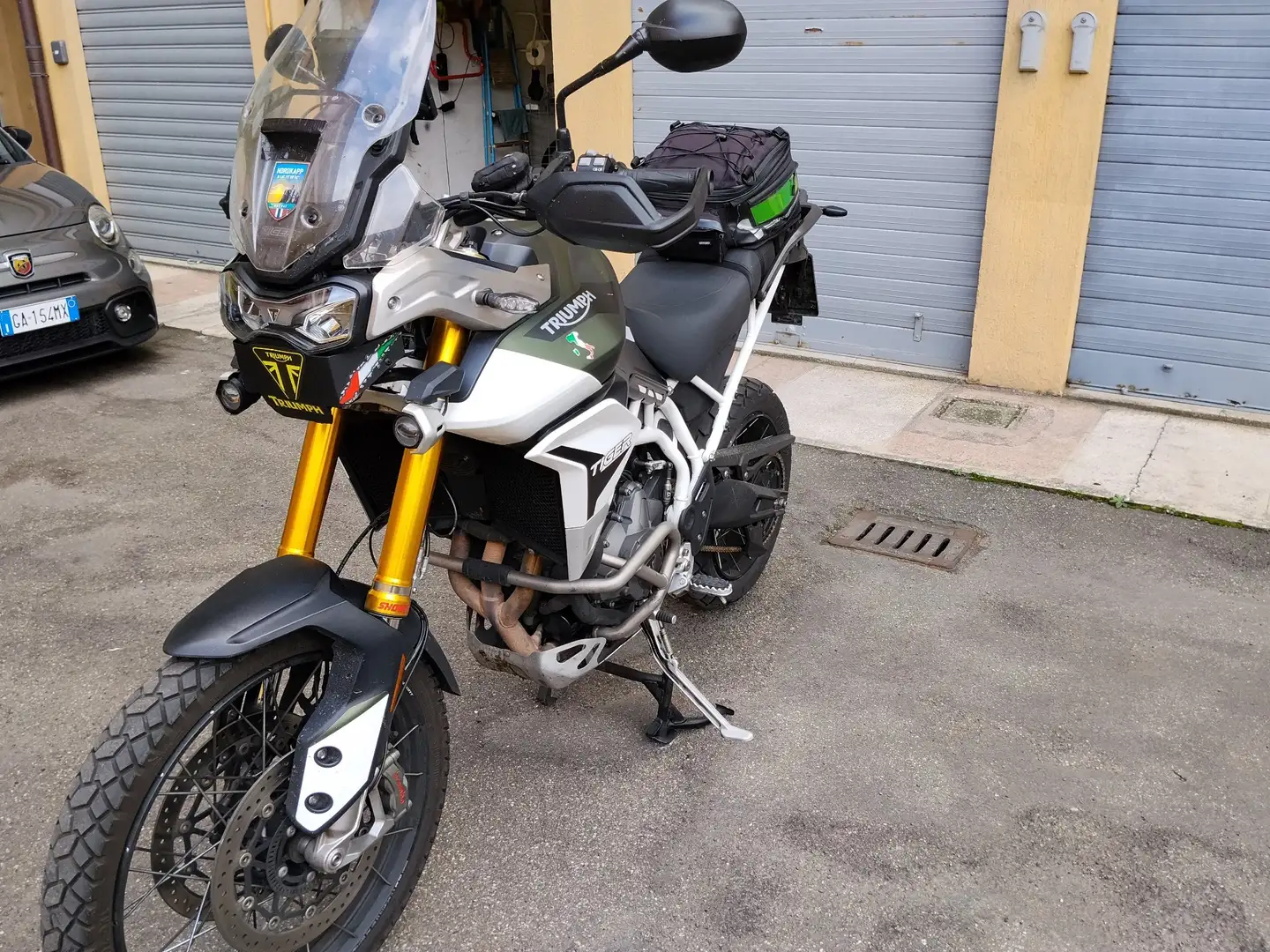Triumph Tiger 900 rally pro Verde - 1